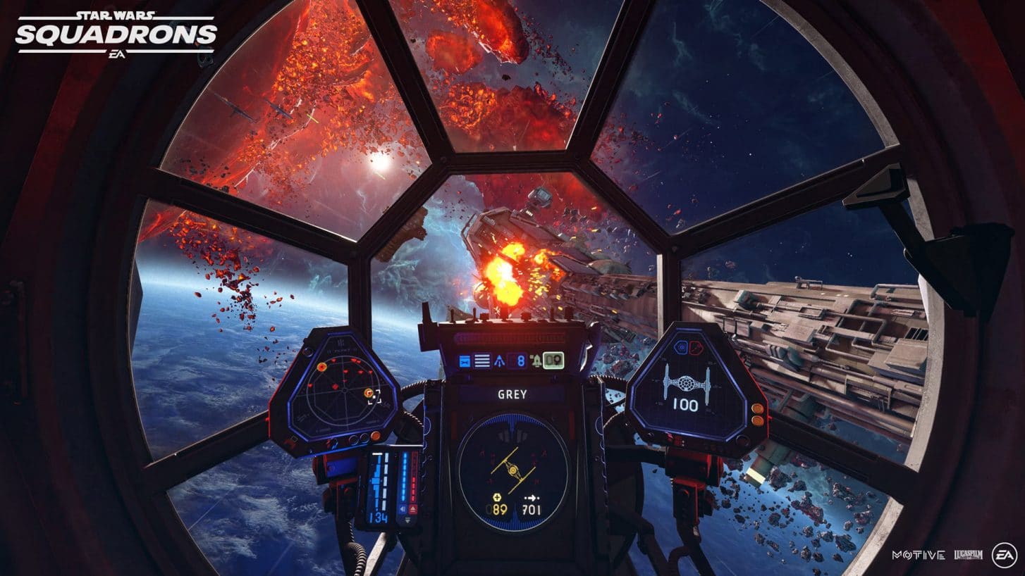star wars squadrons tie fighter cockpit